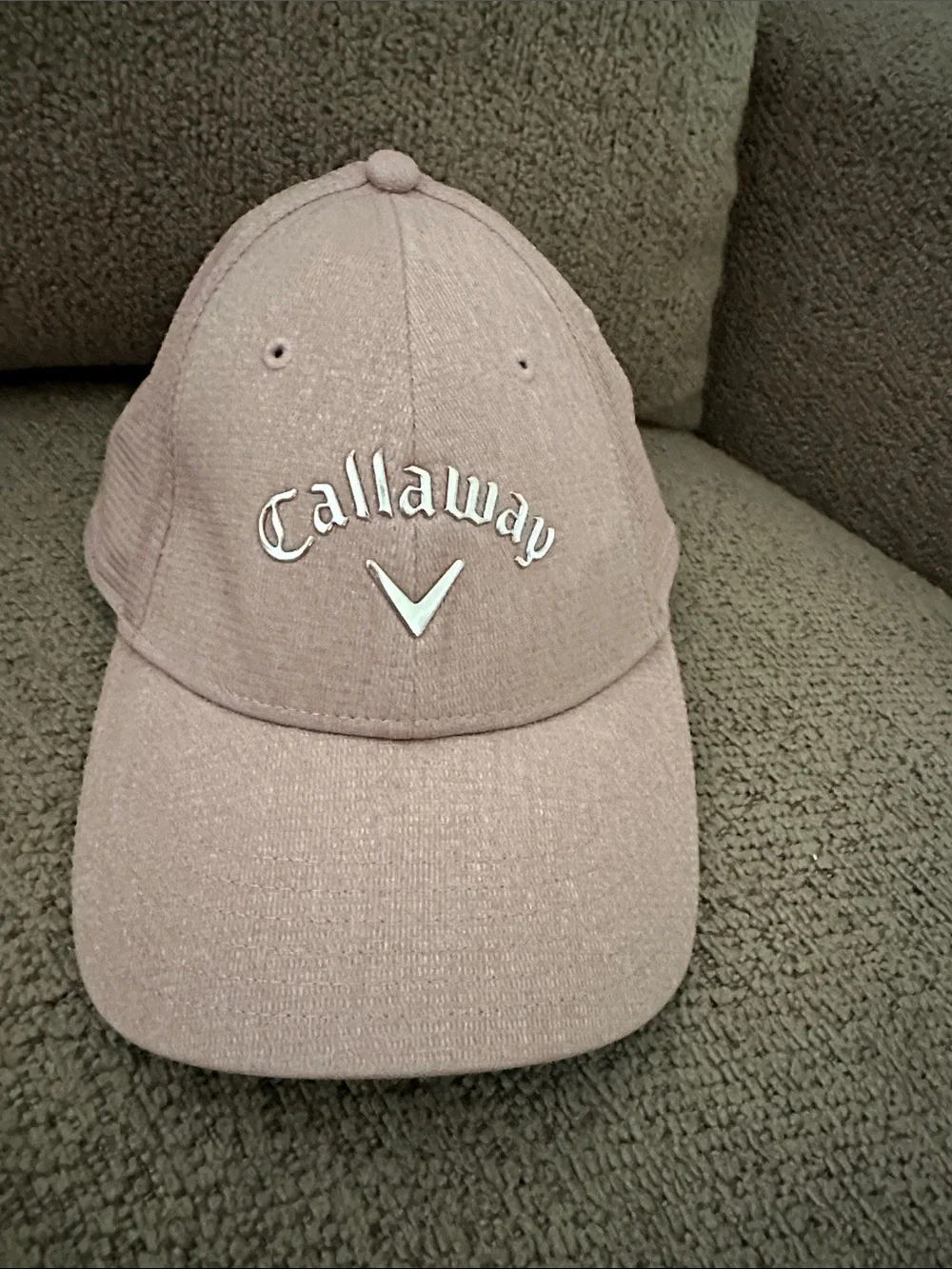 Callaway Dusty Pink Curved-Brim Golf Cap
